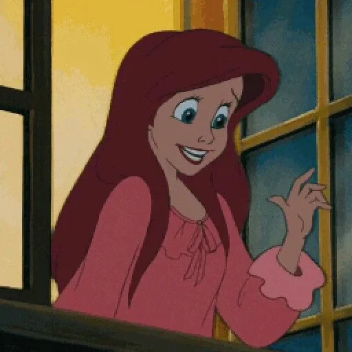 Стікер Ariel Disney 🧜‍♀