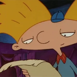 Эмодзи Hey Arnold! 😀