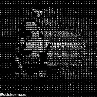 18+ ASCII art sticker ⭐