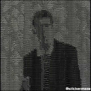 Стикер 18+ ASCII art 😝