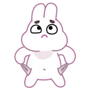 Bunny sticker 💸