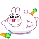 Asian Bunny  emoji 🥕