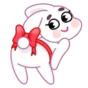Asian Bunny  emoji 🎀