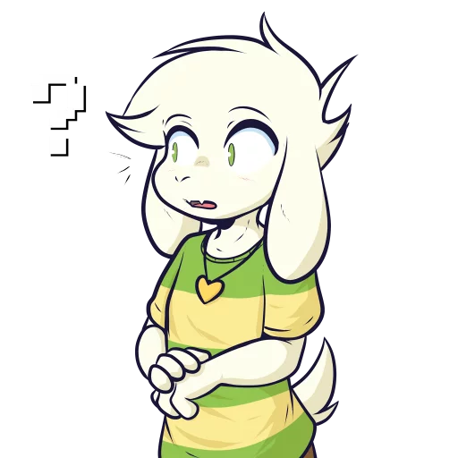 Asriel sticker ❓