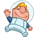 Astronaut Alex emoji 👋