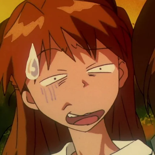 Asuka Soryu Langley emoji 😅