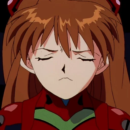 Asuka Soryu Langley emoji ☹️