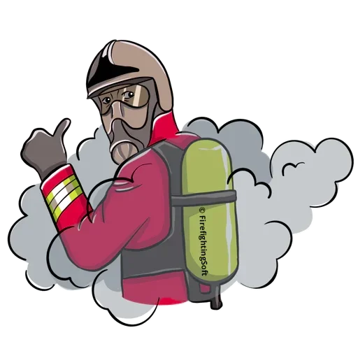 Telegram Sticker «Australia Firefighter» 😊