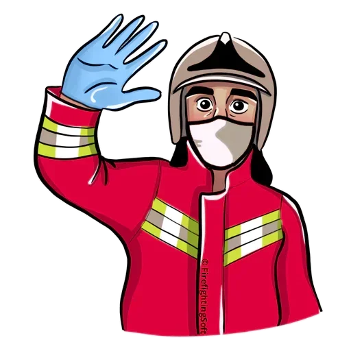 Telegram stiker «Australia Firefighter» 😆