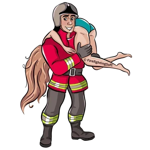 Telegram Sticker «Australia Firefighter» 😀