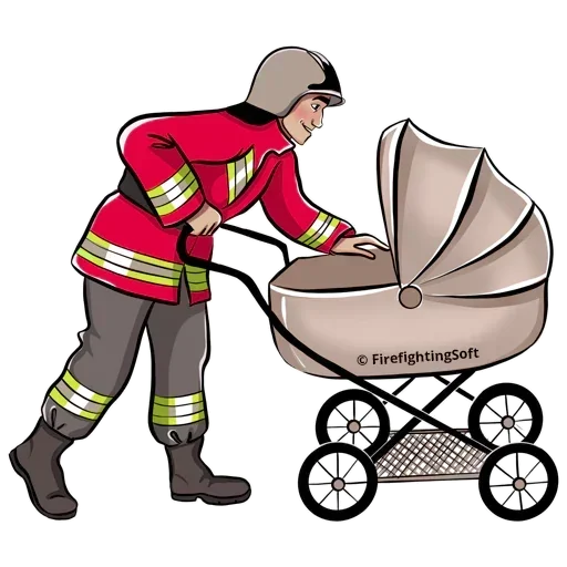 Australia Firefighter emoji 👶
