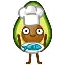Эмодзи Avocado 🐠