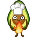 Эмодзи Avocado 🍰