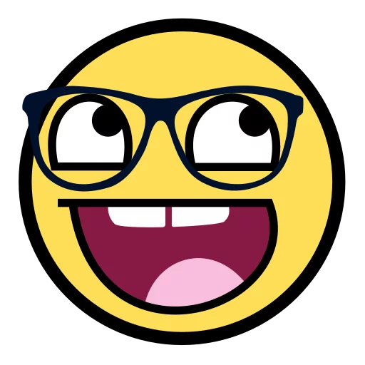 Awesome Face emoji 🤓