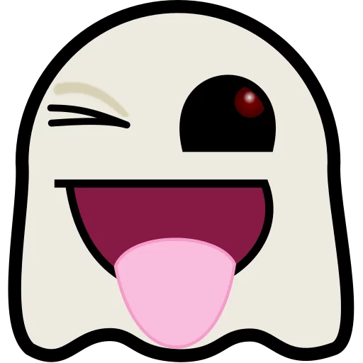 Telegram Sticker «Awesome Face» 👻
