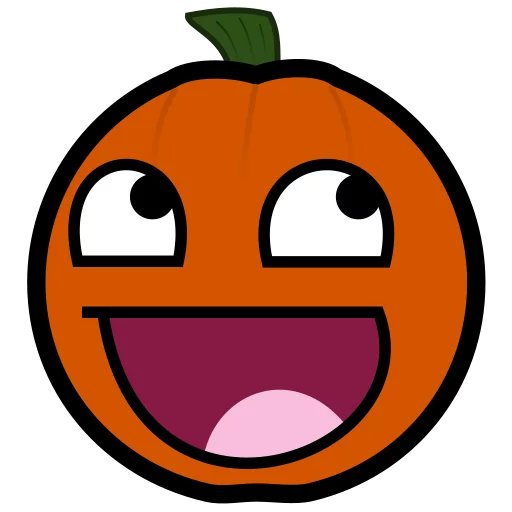 Стикер Awesome Face 🎃