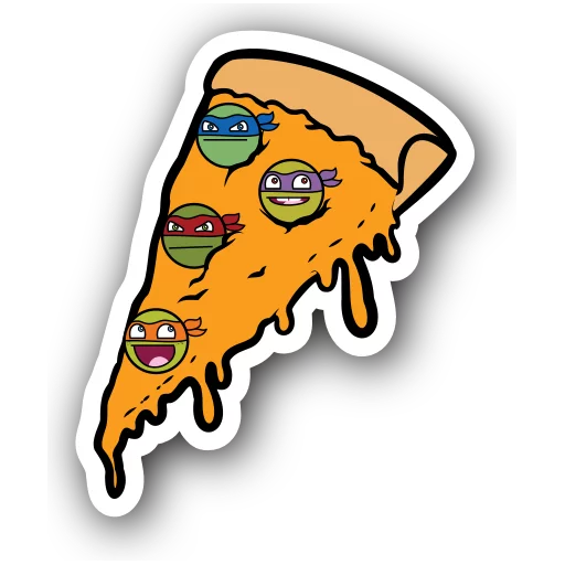 Awesome Face stiker 🍕