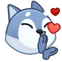 Эмодзи Wolf Awoo Emoji  😘