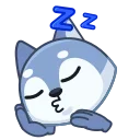 Эмодзи Wolf Awoo Emoji  😴