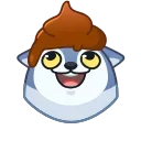 Эмодзи Wolf Awoo Emoji  💩