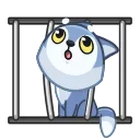 Емодзі Wolf Awoo Emoji  🔓