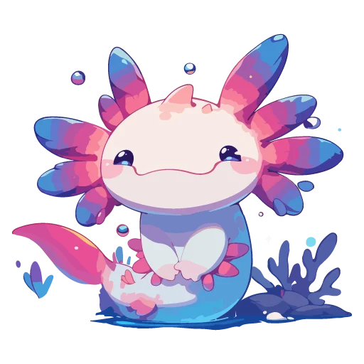 Стікер Axolotl 💕