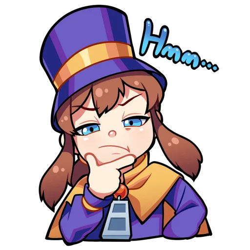 Telegram stickers A Hat In Time