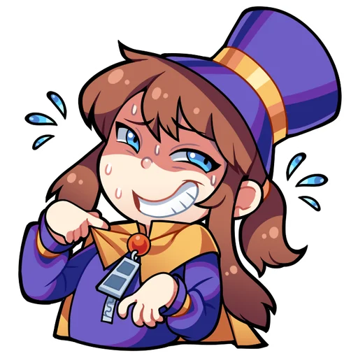Стикер A Hat In Time 😰