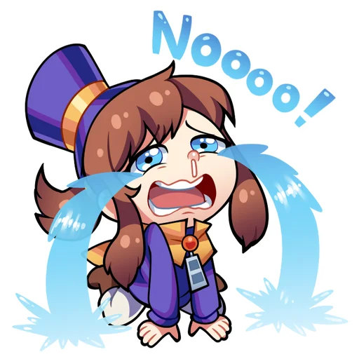 Стикер A Hat In Time 😭