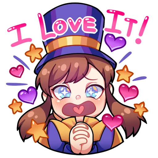 Стикер A Hat In Time 😍