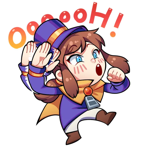 Стикер A Hat In Time 😲