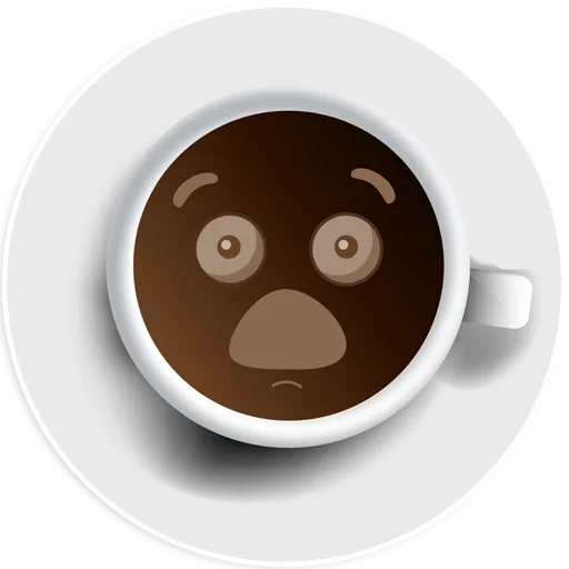 Telegram Sticker «Abaryhien Coffee» 😮