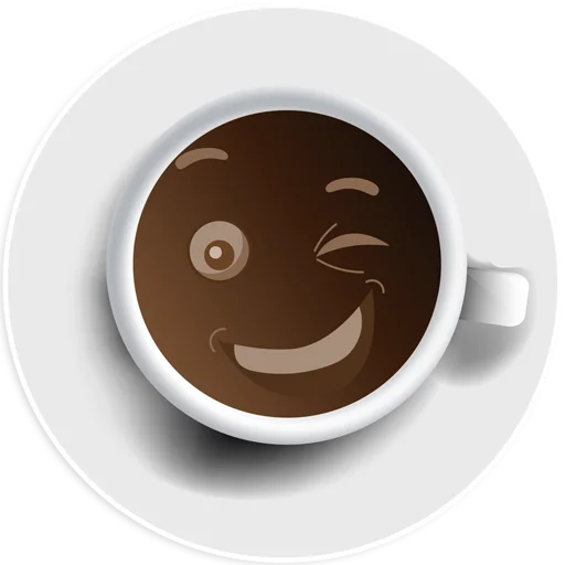 Telegram stiker «Abaryhien Coffee» 😉