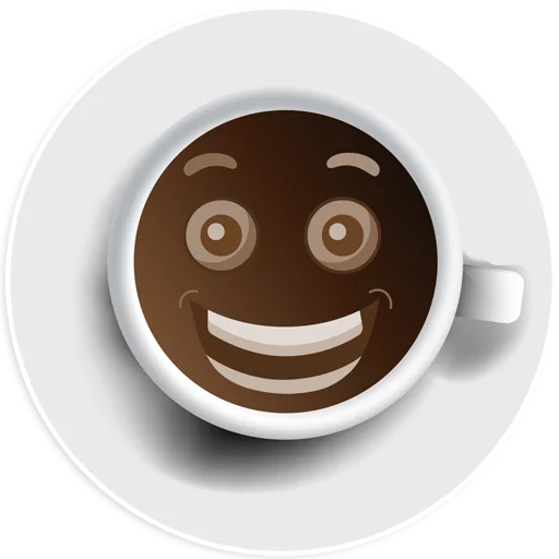 Telegram stiker «Abaryhien Coffee» 😃
