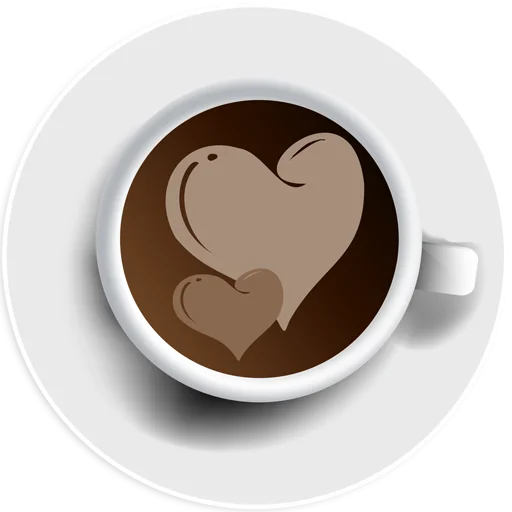 Telegram stiker «Abaryhien Coffee» ❤️