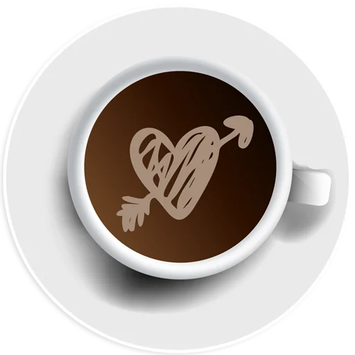 Стикер Telegram «Abaryhien Coffee» ❤️