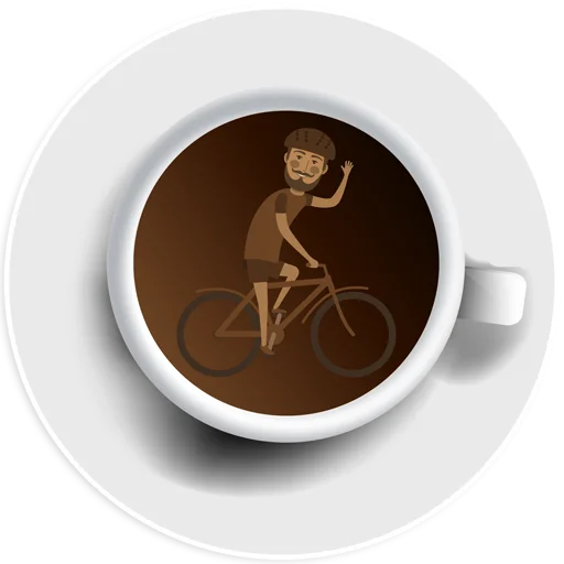 Abaryhien Coffee stiker 🚴‍♂️