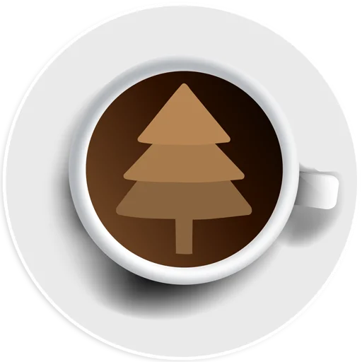 Abaryhien Coffee stiker 🌲
