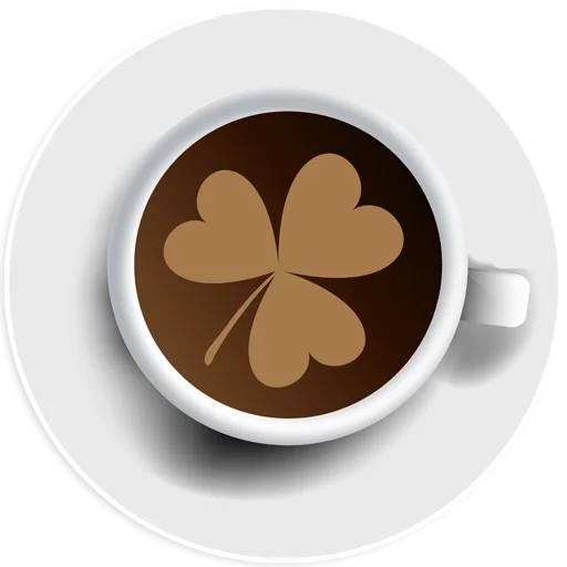 Telegram stiker «Abaryhien Coffee» ☘️