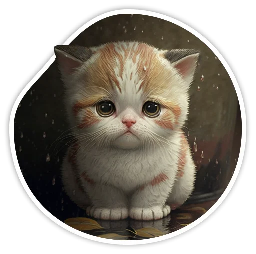 Telegram Sticker «adadem cats» 🥺