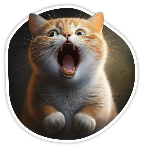 Telegram stiker «adadem cats» 😿