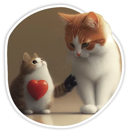 Telegram Sticker «adadem cats» ♥