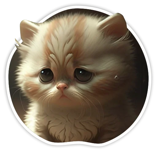 Telegram Sticker «adadem cats» 🙄