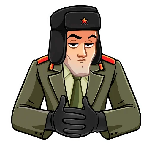 Telegram Sticker «Агент КГБ» 😐