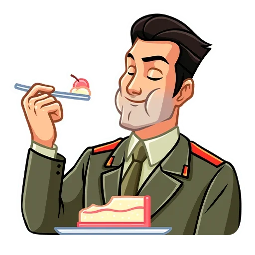 Telegram Sticker «Агент КГБ» 🍰
