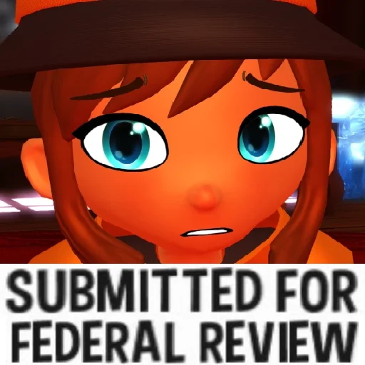 A Hat In Time Memes sticker 👮