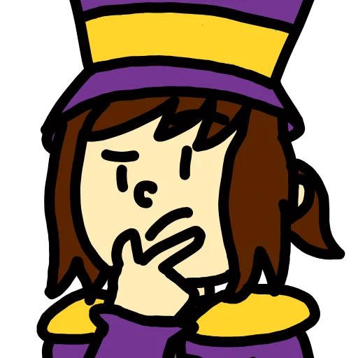 A Hat In Time Memes sticker 🤔
