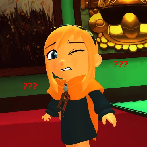 A Hat In Time Memes sticker ❓