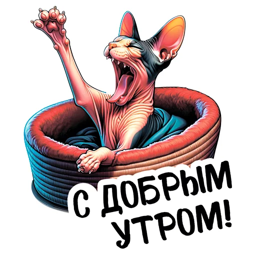 Telegram Sticker «sphynxes | сфинкс» ☀️