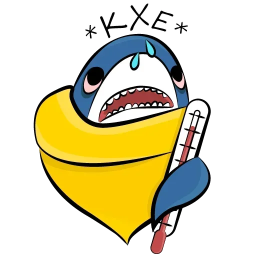 Telegram stiker «Акулка из Икеи» 😙